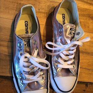 Rose gold converse